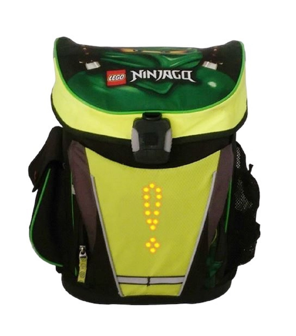 Light’n Style LED-Safety Cover mit integriertem LED-Lichtsignal, universell nachrüstbar für Rucksack, Schultasche, Büchertasche.