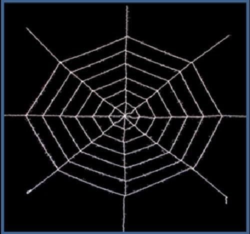 XXL Spinnennetz, Halloween Party Dekoration Halloweenparty Deko Spinne Netz, Halloween deko, Bastelideen Halloween