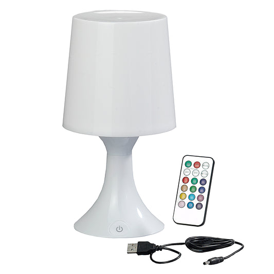 LED-Leuchte mit Farbwechsel, Fernbedienung und USB-Kabel, Farbtherapie, Deko-Licht, Nachtlicht