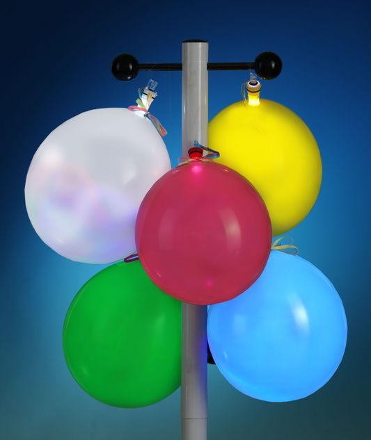LED Ballons, 10er Set, mit Farbwechsel, Partydekoration, Gartendekoration, Geburtstag