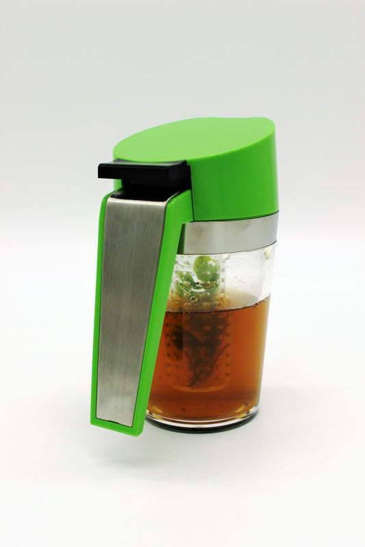 Ölkännchen mit Aromaeinsatz, 150ml, Ölspender, Ölflasche mit Infuser, Küchen-Accessoire