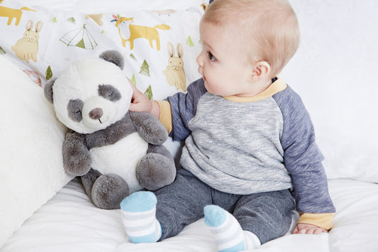cloud b Peaceful Panda, Einschlafhilfe, Plüschtier, Kuscheltier, Wiegenlied, Baby-Spielzeug