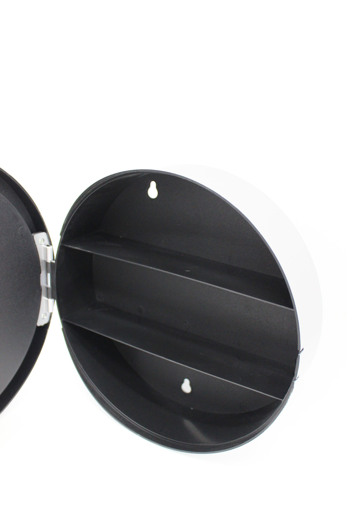 Wanduhr mit integriertem Geheimfach für Wertgegenstände, Tresor, Safe, Diebstahl-Schutz, drei Ablagefächer