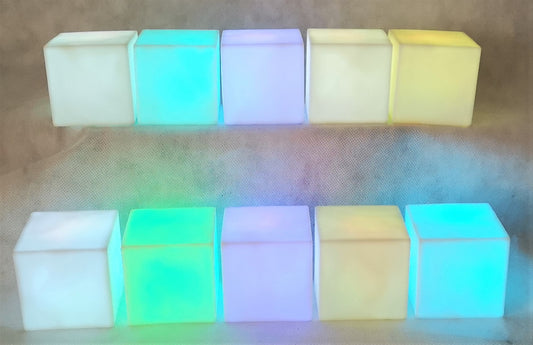 LED Stimmungslicht "Würfel", 10tlg., mit Farbwechsel, sparsame LED Technologie