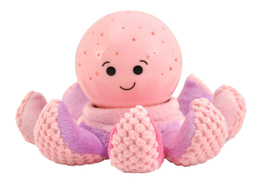 cloud b Octo Softeez, pink und hellblau, Einschlafhilfe, Nachtlicht, Baby-Schlaf