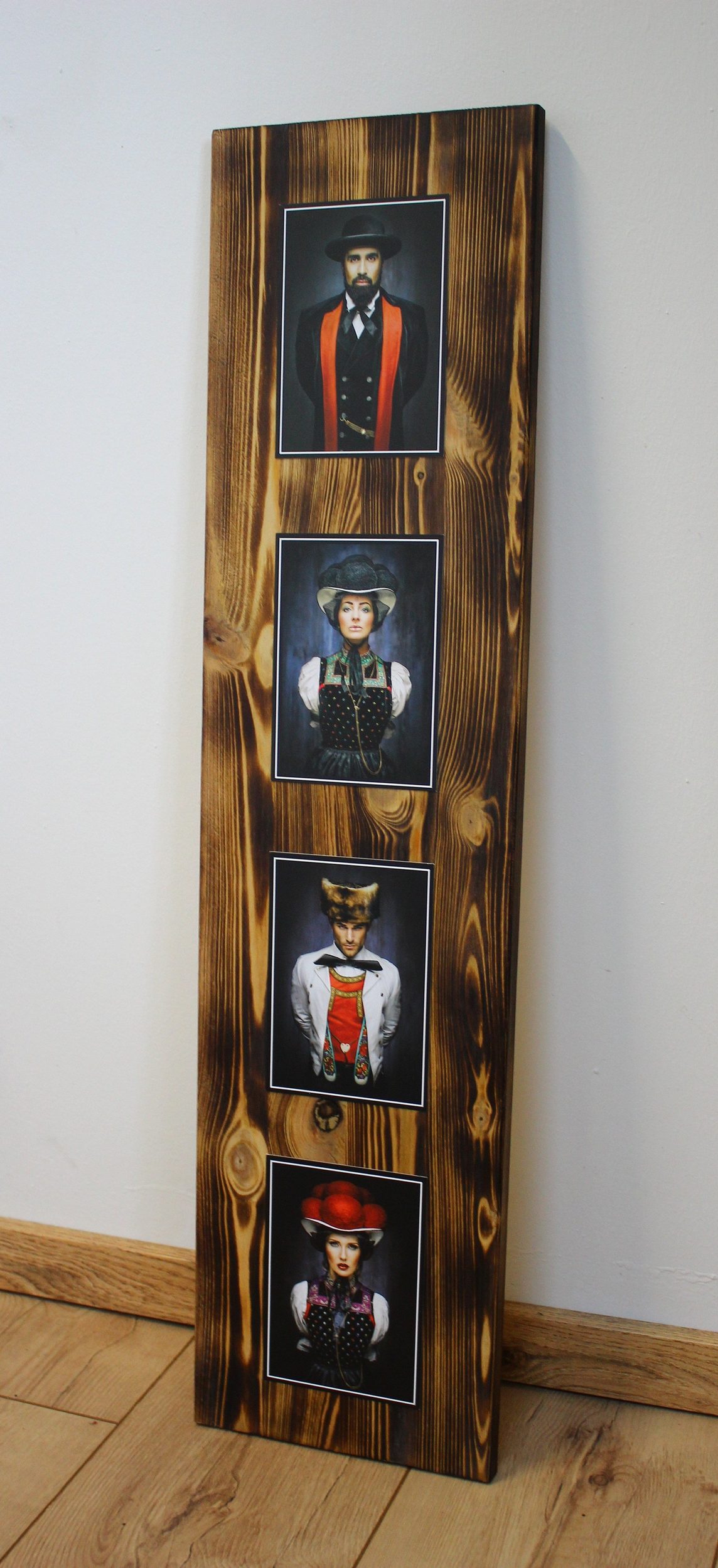 Black Forest Deko-Objekt "Matze", Holz, modern, Wohnaccessoire, Schwarzwald, Wand-Deko, mit Aufnahmen von Sebastian Wehrle