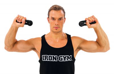 Iron Gym Hand Grip, 2er Set, Muskeltraining, Fitness- und Krafttraining, Muskelaufbau, Handtrainer
