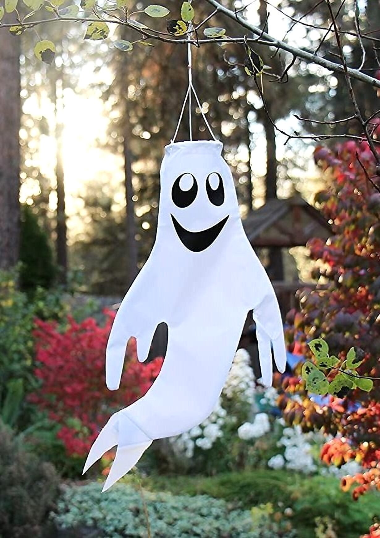 Windsack "Geist", Herbst-Dekoration, Halloween, Gartendekoration
