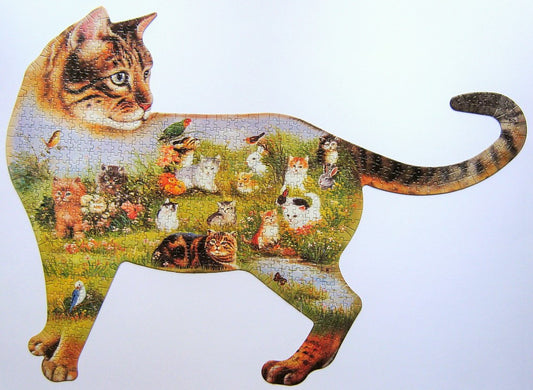 Konturenpuzzle "Katze", 750tlg.,