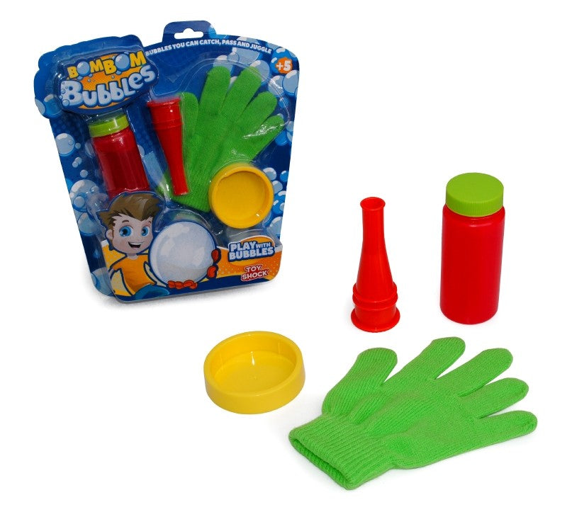 Seifenblasen "BomBom Bubbles", Seifenblasen zum Anfassen, Seifenblasenspielzeug, magische Seifenblasen