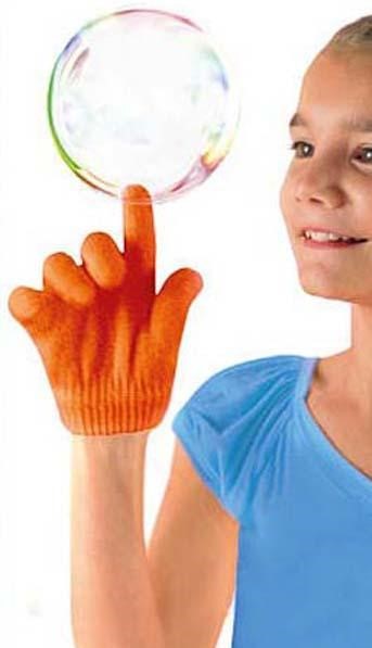 seifenblasen handschuhe Seifenblasen "BomBom Bubbles", Seifenblasen zum Anfassen, Seifenblasen – Luna24