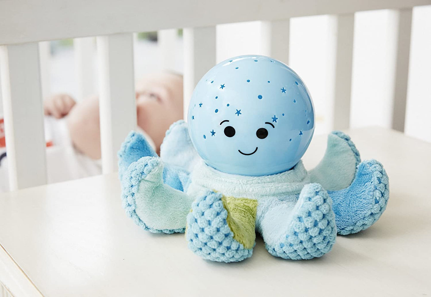 cloud b Octo Softeez, pink und hellblau, Einschlafhilfe, Nachtlicht, Baby-Schlaf