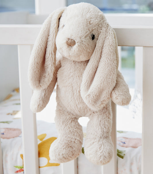 cloud b Bubbly Bunny, Einschlafhilfe, Plüschtier, Kuscheltier, Wiegenlied, Baby-Spielzeug