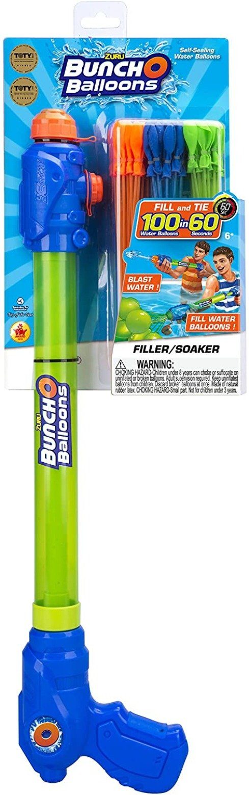 ZURU Bunch o Balloons Blaster, Wasserspielzeug Garten, Wasserbomben, Wasserball