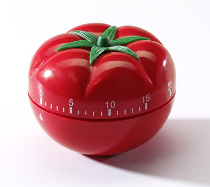 Kräuterschere mit 5fach-Klinge und Reinigungsbürste, Küchentimer Tomate, 2er Set, Eieruhr,