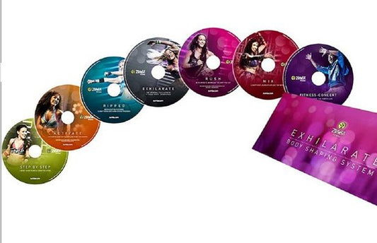 Zumba Fitness® Exhilarate Deutsche original Version, 7tlg. DVD-Set«