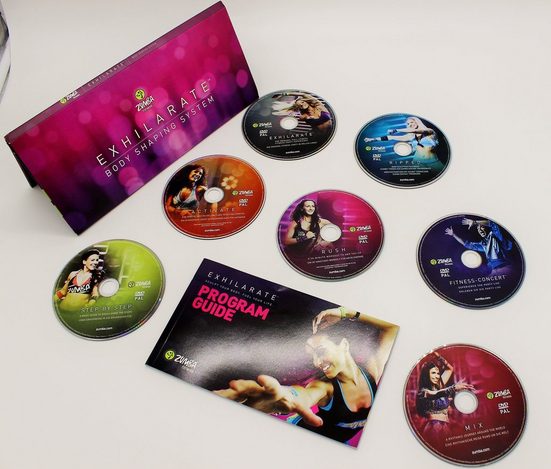 Zumba Fitness® Exhilarate Deutsche original Version, 7tlg. DVD-Set«
